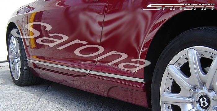 Custom Bentley GT  Coupe Side Skirts (2004 - 2012) - $950.00 (Part #BT-002-SS)